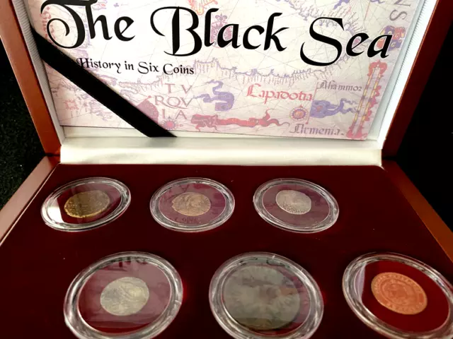 The Black Sea A History in Six Coins COA & History & Display Box & Capsules