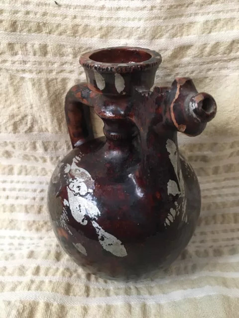 Vintage Rogui Old Greek Handmade Ceramic From Thraki 2