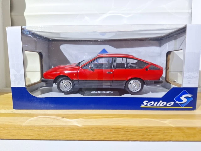 Solido - Alfa Romeo Alfetta GTV Rallye N°27 - Échelle 1/43 - Rouge - Occasion Très Bon état
