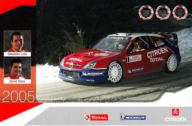 2005 WORLD RALLY Championship- CITROEN XSARA WRC Sebastien LOEB