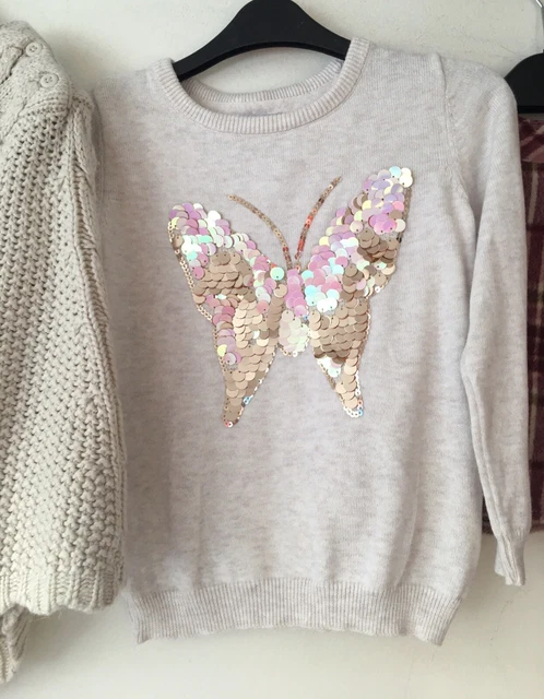 Gonna invernale ragazza noce moscata & maglione prk & poncho TU ecc u & collant nuovi 4-5 anni 3