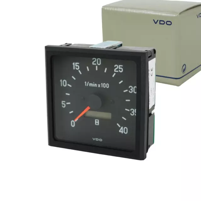 VDO Modulcockpit 2 Compte-Tours Et Heures D'Ouverture Compteur 12V 24V 4000U /