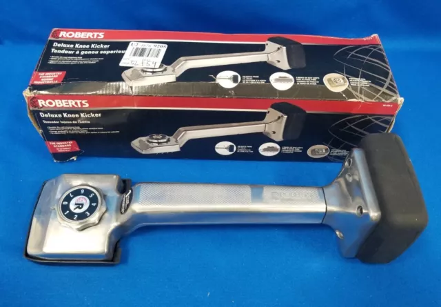 Roberts Deluxe Carpet Knee Kicker Adjustable 17" in to 21" in. Roberts Deluxe Carpet Knee Kicker Adjustable 17" in to 21" in.