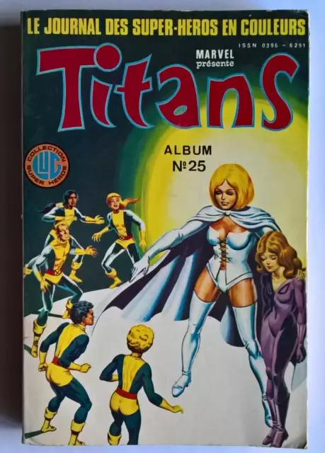 TITANS album reliure n° 25 (73/74/75) - Marvel / LUG