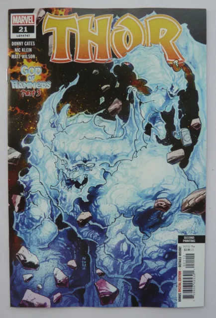Thor #21 - 2nd Printing - Marvel Comics  May  2022 NM- 9.2
