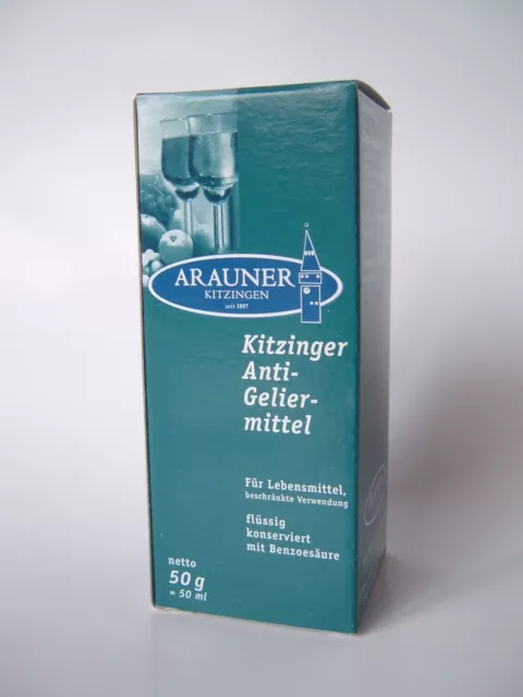 ARAUNER Antigel Antigeliermittel Pektinase - 50ml - Weinherstellung - Kitzinger