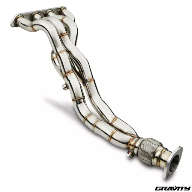 Stainless Exhaust Manifold Race Track Car De Cat Decat For Bmw Mini R53 Cooper S