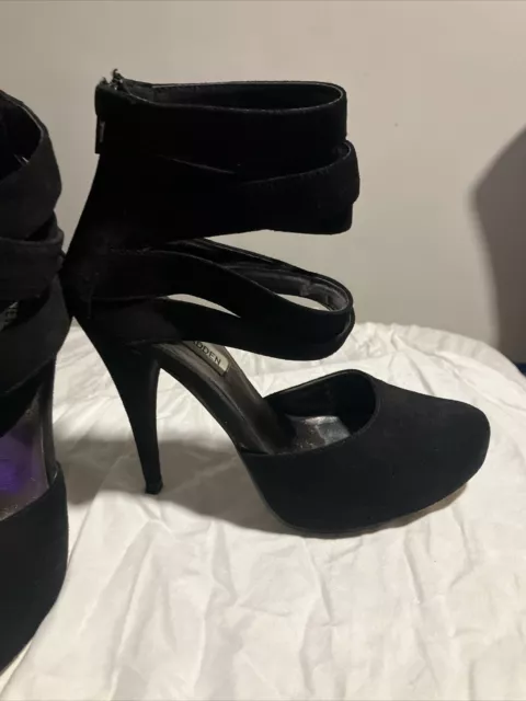 high heels stilettos Size 6.5 Steve Madden Black