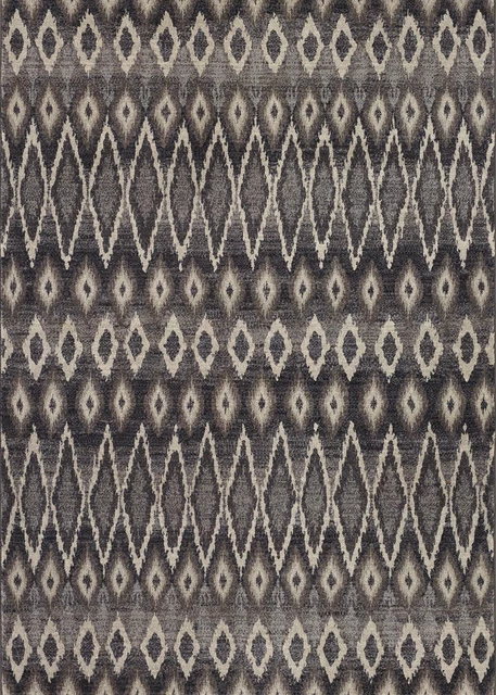 Couristan Easton 6'6" X 9'6" Grey Rectangle Area Rugs 65904343066096T