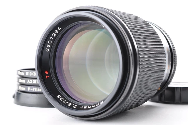 CONTAX CARL ZEISS Sonnar T* 135mm f/2.8 AEJ Excellent+5 from Japan 