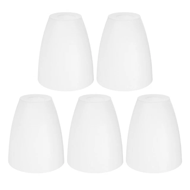 2 Paralumi A Fungo In Plastica Bianca - Per Lampade Da Soffitto O Parete - Diametro 28.2 Cm - Foto 6