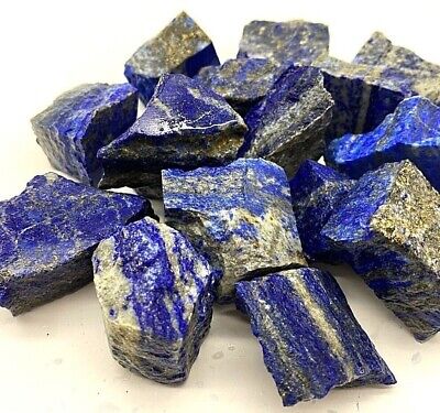 Natural Afghanistan Raw Lapis Lazuli Rough Stones Healing Quartz Crystal Mineral
