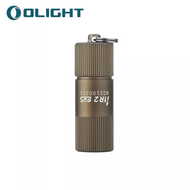 OLIGHT I1R 2 Eos Desert Tan 150 Lumen Micro-USB Rechargeable Tiny Keychain Light