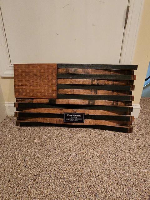 American Flag evan williams bourbon flag
