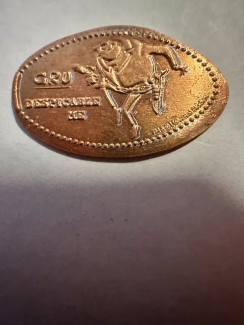 Gru Despicable Me Smashed Pressed Elongated Coin Penny