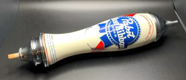 PBR - Pabst Blue Ribbon Beer Bar Tap Handle 12”.  PUB BAR Keg Handle BREWERIANA