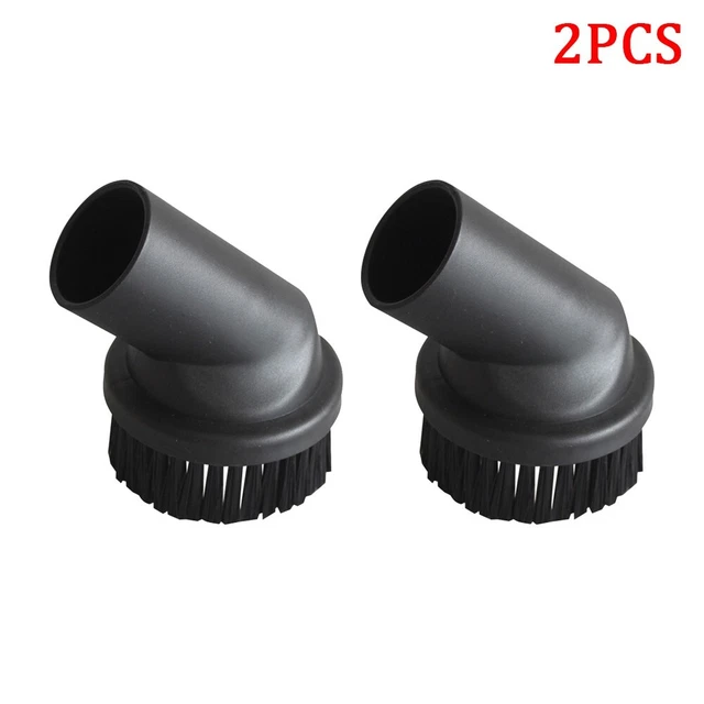 2*Round Brush,For-Miele/For-Nilfisk 35mm Compatible Vacuum Cleaner Dusting Tool