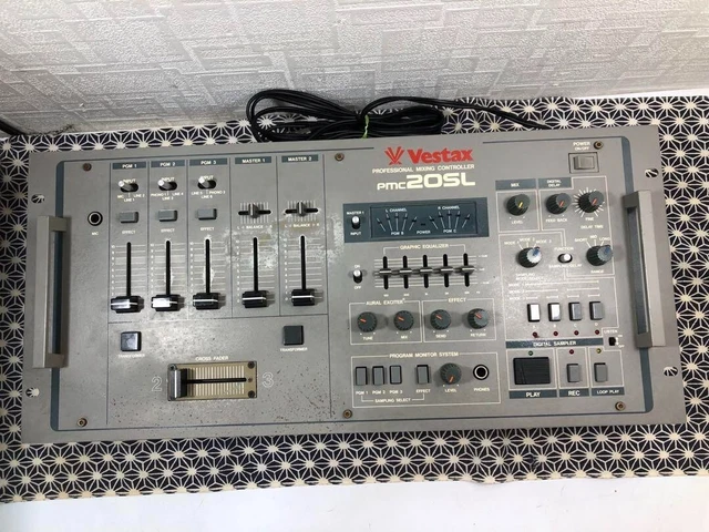 Vestax PMC20SL DJ KRUSH使用機材 DJミキサー 名機 【公式通販】
