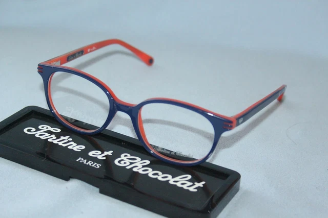 Monture optique Lunettes Junior TARTINE ET CHOCOLAT  Bleu et Orange TC AA341 C07