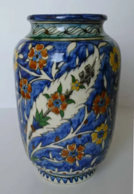 Big Vase Armenian Ceramic Jerusalem Pottery Palestine Ceramics Iznik Art Israel