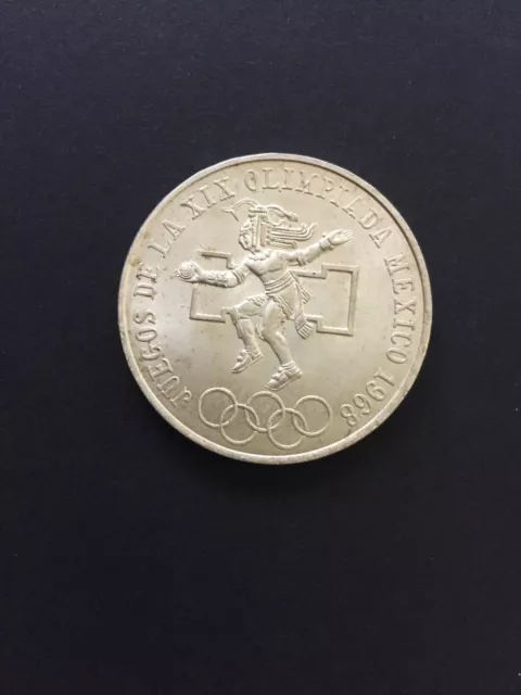 Mexico  25 Pesos Silbermünze  Olympische Sommerspiele  1968