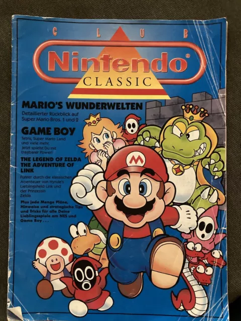 Club Nintendo Magazin – Nintendo Classic Heft – Mario´s Wunderwelten von 1990