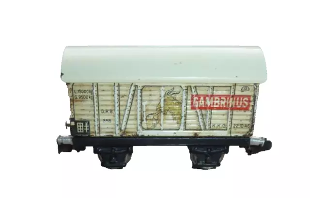 Märklin H0 388.1  Bierwagen GAMBRINUS mit KK 1 von 1937