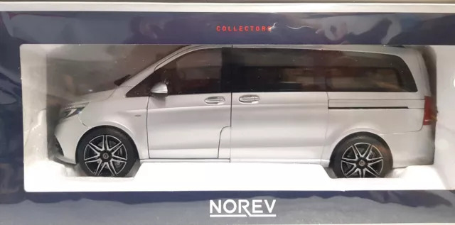 Norev 183871, Mercedes-Benz V-Klasse AMG-Line, 2018, silber, 1/18, NEU&OVP