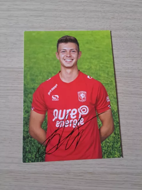 ALEXANDER LAUKART # FC TWENTE / DORTMUND - 6x4 OFFICIAL AUTOGRAPHCARD UNSIGNED