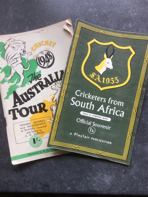 CRICKET THE AUSTRALIAN Tour 1948 Guide Cricketers from South Africa £1. ...