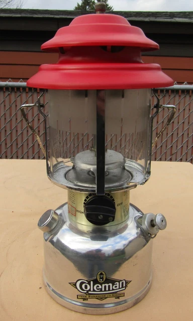 NICE COLEMAN LANTERN MODEL 288 DOUBLE MANTLE DARK FOREST GREEN 11