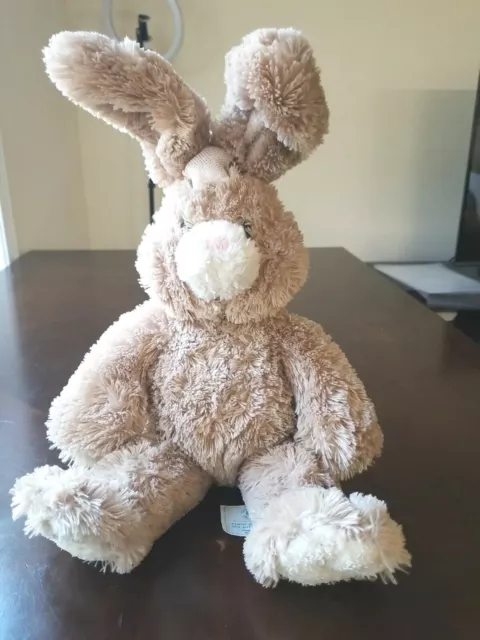 Build A Bear Bunny Rabbit Plush Brown Tan Easter Poseable Bendable Ears Soft