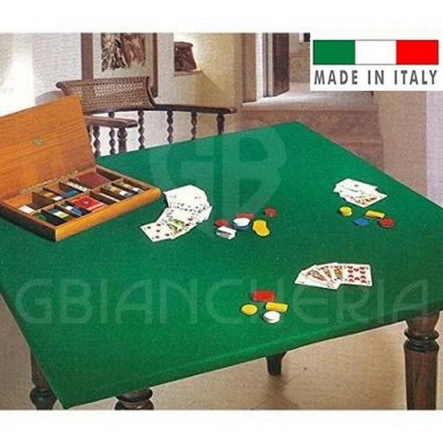 Acquaverde COPRITAVOLO MOLLETTONE PROTEGGI TAVOLO In PVC BIANCO PANNO Verde Da Gioco 140x140 86653700