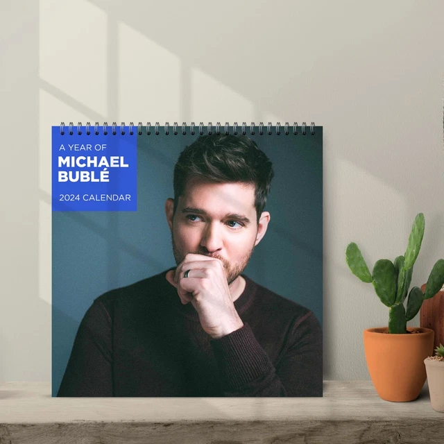 MICHAEL BUBLÉ CALENDAR 2024, Michael Bublé 2024 Celebrity Wall Calendar