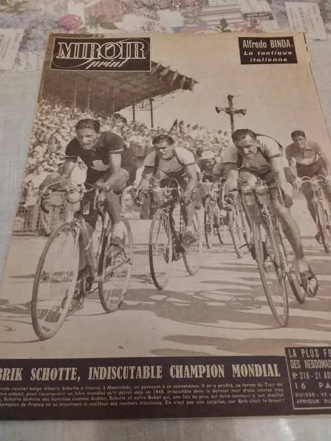 Miroir Sprint N°206 Du 22/05/1950 - Maurice Diot - Magazine Sport Vintage