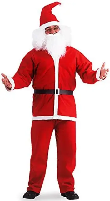 Costume Babbo Natale Economico Abito Vestito L/XL