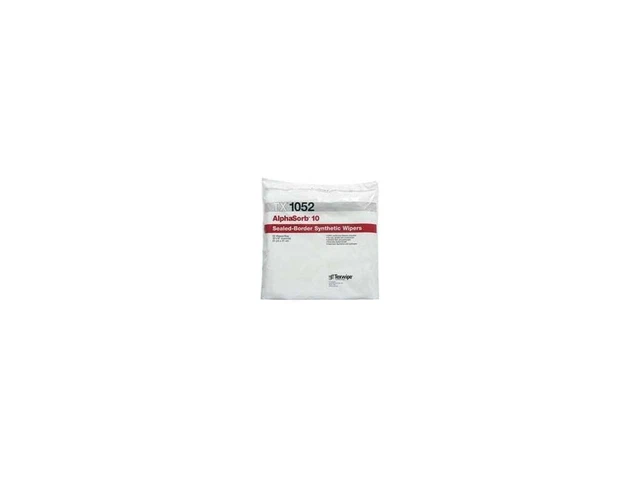 Texwipe TX1052 - AlphaSorb10 Dry Cleanroom Wipers, 12' x 12', 6 Bags/Case