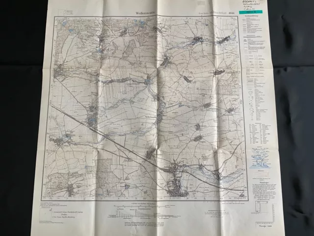 Messtischblattauflösung Schlesien - 4644 Wellerswalde/viele andere s. Liste