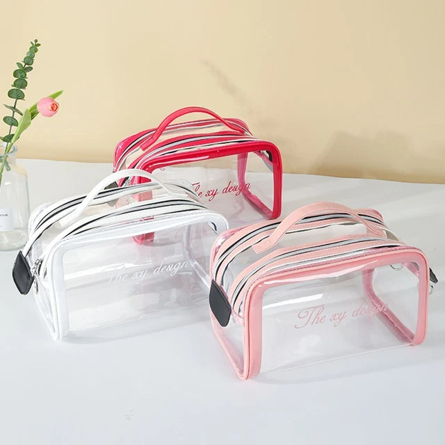 éclair PVC Sac Cosmétique Sac de lavage Sac de stockage Pochette de maquillage