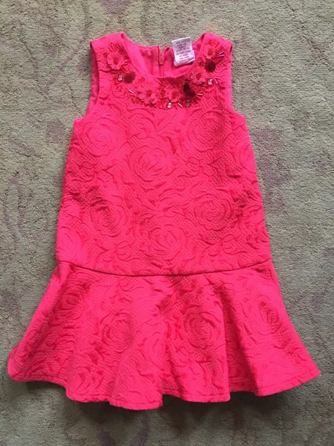 Camilla Girls Nice Red Color Dress, Size 5 (5yr Old)