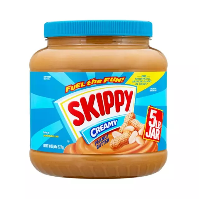 SKIPPY Creamy Peanut Butter, 5 Pound