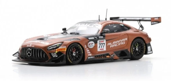 SPARK 1/43 Mercedes-AMG GT3 EVO - Vainqueur 24H Spa 2024 Silver Class SB800