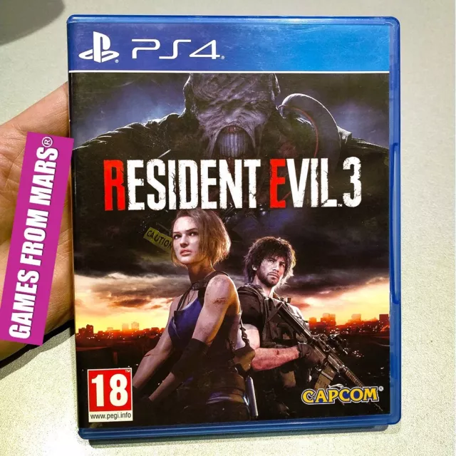 RESIDENT EVIL 3 PS4 ITALIANO USATO / Edizione Italiana Playstation 4