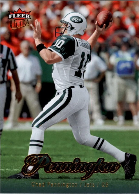 2007 Ultra Gold Medallion New York Jets Football Card #136 Chad Pennington