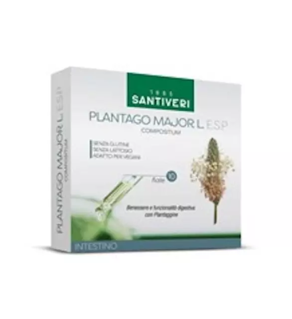 Santiveri - Piantaggine (Plantago Major L.) E.S.P. Compositum 10 fiale da 10ml