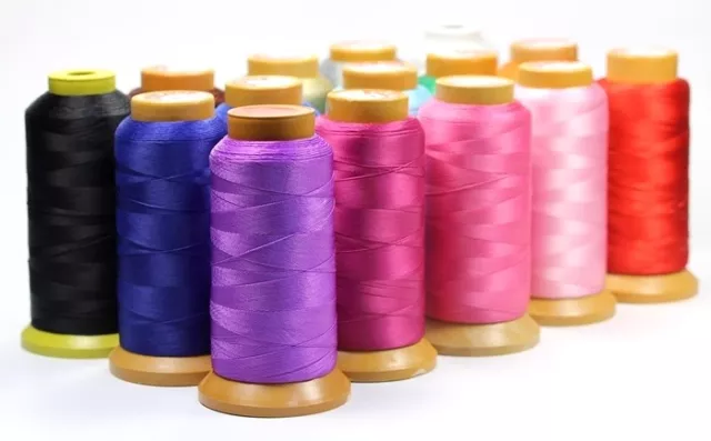 Perlenschnur Perlenfaden Perlseide Perlengarn Perlgarn 0,33mm vers. Farben