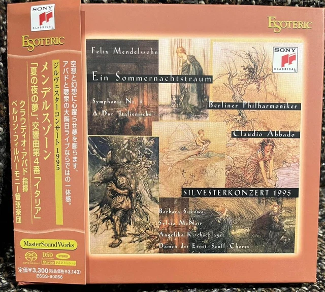 Esoteric Sacd/Abad/Mendelssohn Summer Night'S Dream Symphony No. Italy /Esoteric