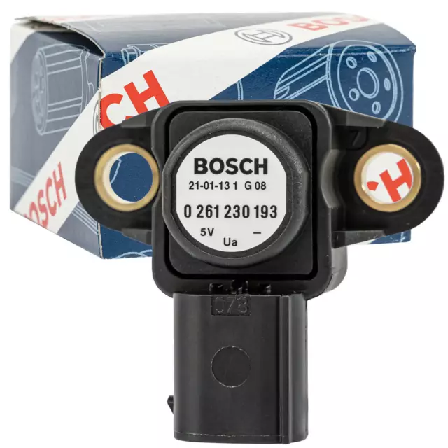 BOSCH 0261230193 LADEDRUCKSENSOR Saugrohrdrucksensor für MERCEDES-BENZ &  SMART EUR 29,90 - PicClick DE
