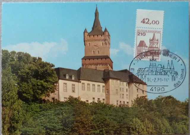 Bund Maximumkarte als R-Karte B&S "Schwanenburg", SSt.Kleve
