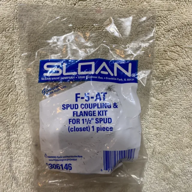 Sloan Spud Coupling and Flange Kit  for 1-1/2" Spud F-5-AT